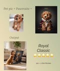 Custom Museum-Grade Pet Portrait
